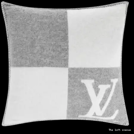 PILLOW CUSTOM THROW WOOL CHECKMATE LV 0523